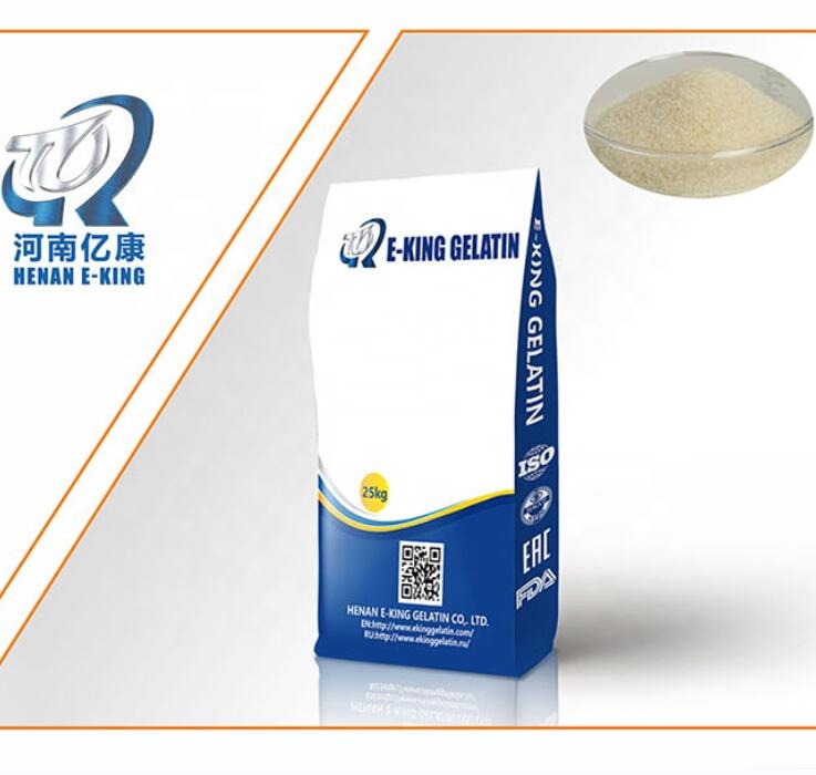 Halal Animal Skin Food Gelatin Bovine Edible Gelatin for Candy and Jelly 100-120 Bloom