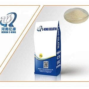 Halal Animal Skin Food Gelatin Bovine Edible Gelatin for Candy and Jelly 100-120 Bloom